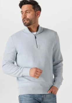 lichtblauwe boss black trui ebrando