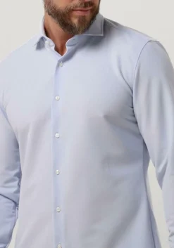 lichtblauwe boss casual overhemd p-hank-spread-c1-222
