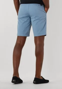 lichtblauwe boss orange korte broek chino-slim-short
