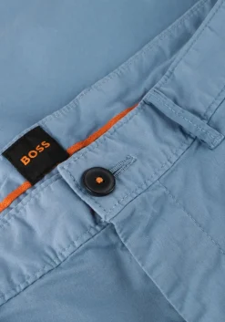 lichtblauwe boss orange korte broek chino-slim-short