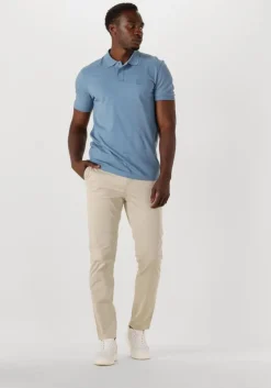 lichtblauwe boss orange polo passenger