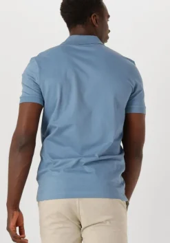 lichtblauwe boss orange polo passenger