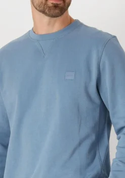 lichtblauwe boss orange sweater westart 10234591 02