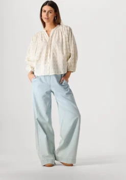 lichtblauwe by-bar blouses becky dali blouse