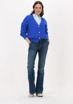 lichtblauwe by-bar blouses norel champbray blouse