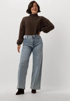 lichtblauwe by-bar straight leg jeans lina mj pant