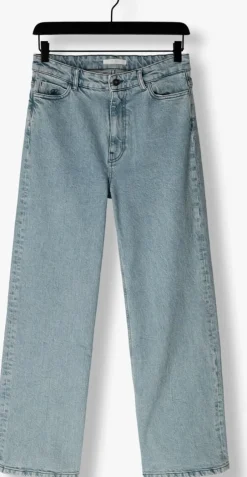 lichtblauwe by-bar wide jeans lina non stretch pant