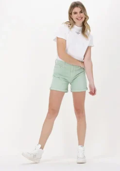 lichtblauwe calvin klein shorts mom short