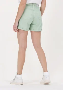 lichtblauwe calvin klein shorts mom short