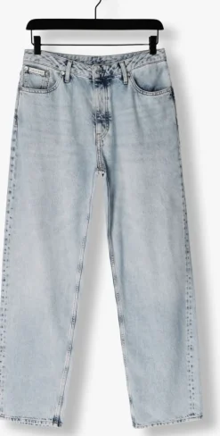 lichtblauwe calvin klein straight leg jeans 90's loose