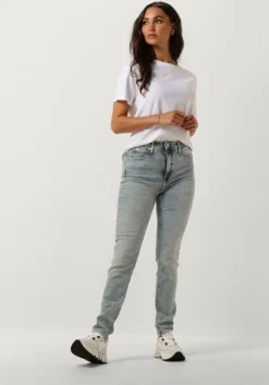 lichtblauwe calvin klein skinny jeans high rise skinny