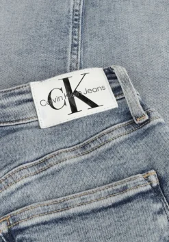 lichtblauwe calvin klein skinny jeans high rise skinny