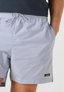 lichtblauwe calvin klein zwembroeken medium drawstring