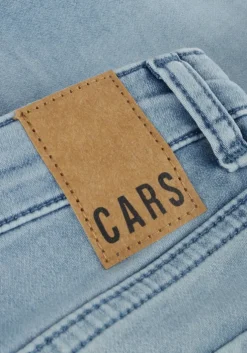 lichtblauwe cars jeans shorts kids florida comf.str