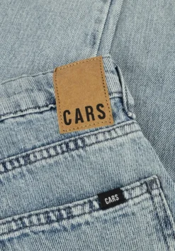 lichtblauwe cars jeans straight leg jeans hammers
