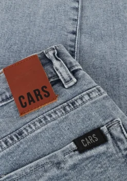 lichtblauwe cars jeans straight leg jeans maxwell