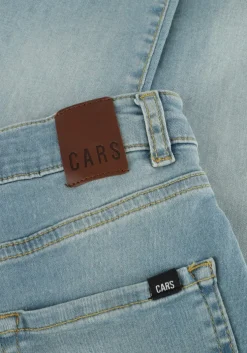 lichtblauwe cars jeans straight leg jeans balboa