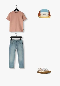 lichtblauwe cars jeans straight leg jeans balboa