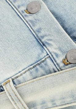 lichtblauwe circle of trust maxi jurk bella dnm dress