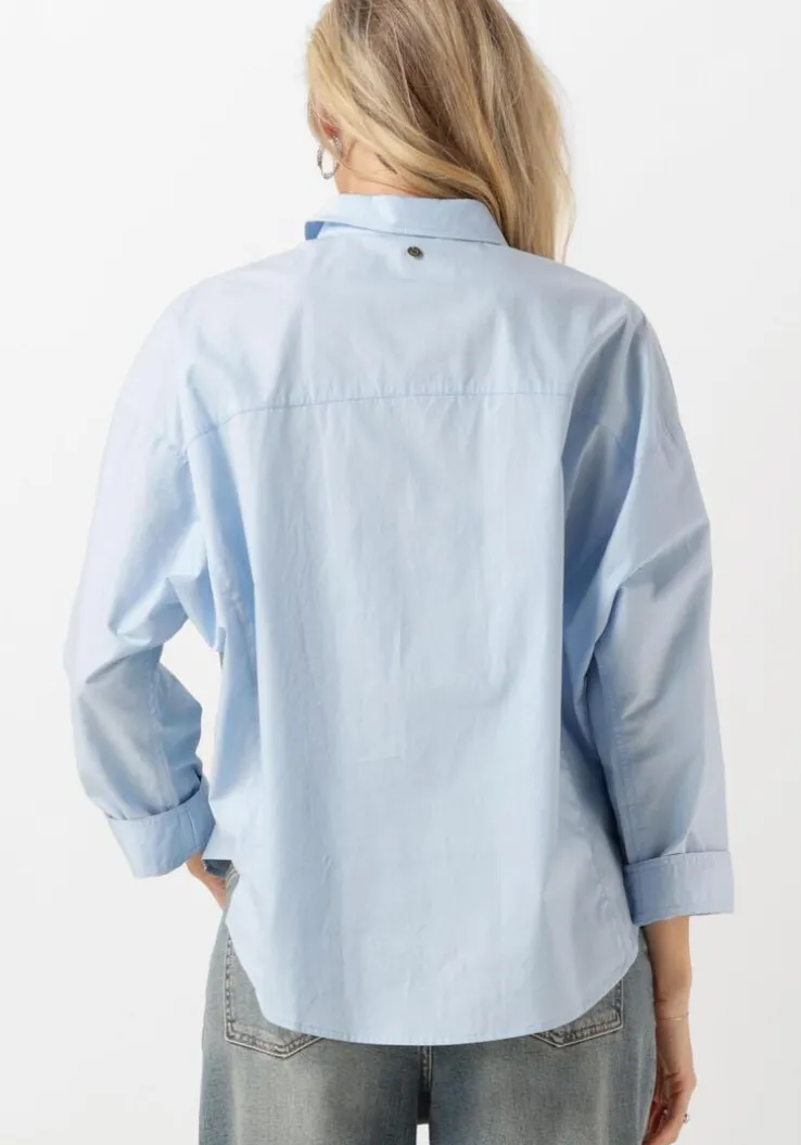 lichtblauwe circle of trust blouses dionne blouse