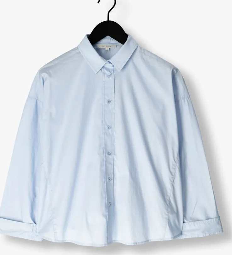 lichtblauwe circle of trust blouses dionne blouse