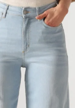 lichtblauwe circle of trust wide jeans palmer wide leg dnm