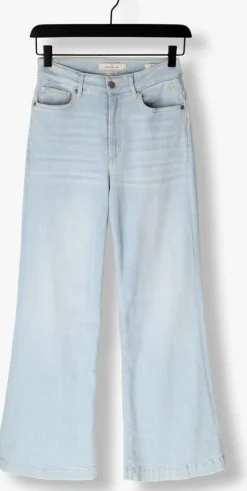 lichtblauwe circle of trust wide jeans palmer wide leg dnm