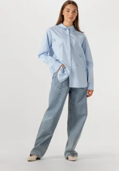 lichtblauwe copenhagen muse blouses cmvatan-shirt
