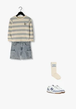 lichtblauwe daily7 shorts cargo denim short