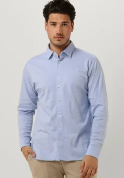 lichtblauwe desoto casual overhemd casual kent 1/1