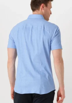 lichtblauwe desoto casual overhemd casual kent 1/2
