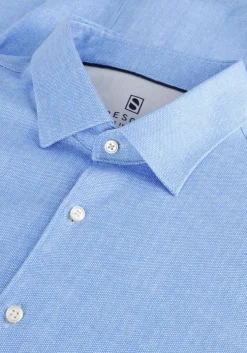 lichtblauwe desoto casual overhemd casual kent 1/2