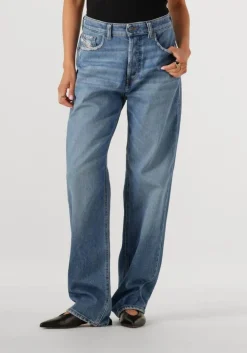 lichtblauwe diesel straight leg jeans 1988 d-ark