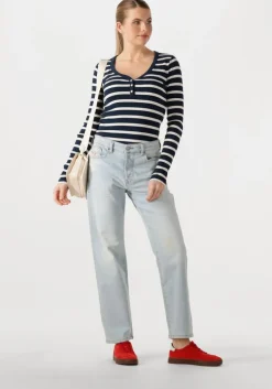 lichtblauwe diesel straight leg jeans 1988 d-ark