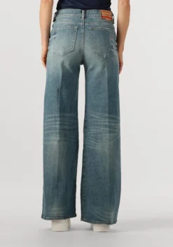 lichtblauwe diesel wide jeans 1978 d-akemi