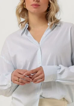 lichtblauwe drykorn blouses effie