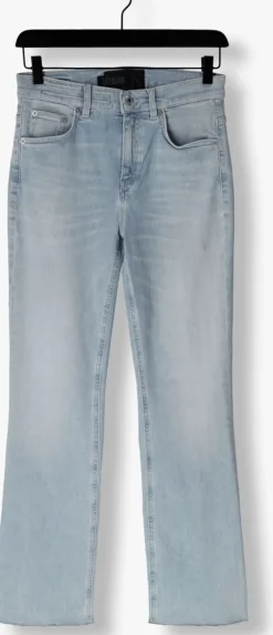lichtblauwe drykorn flared jeans far