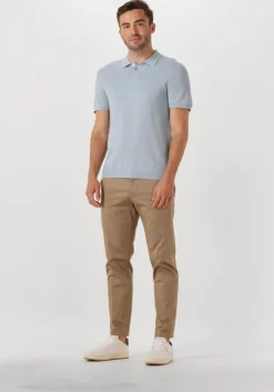 lichtblauwe drykorn polo triton 420187