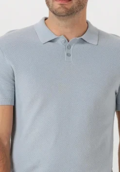 lichtblauwe drykorn polo triton 420187