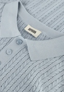 lichtblauwe drykorn polo triton 420197