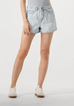 lichtblauwe drykorn shorts refer