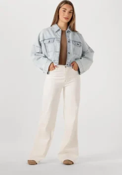 lichtblauwe drykorn spijkerjas holbrooks