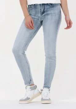 lichtblauwe drykorn straight leg jeans need