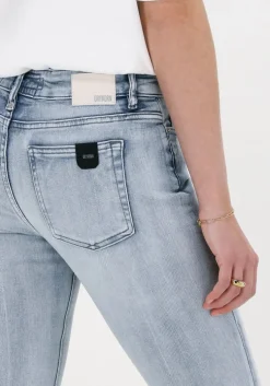lichtblauwe drykorn straight leg jeans need