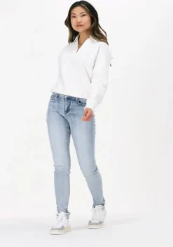 lichtblauwe drykorn straight leg jeans need