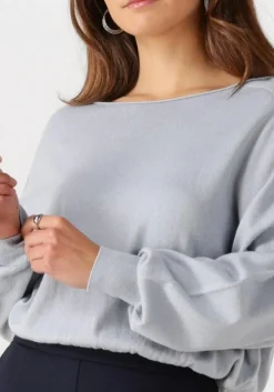 lichtblauwe drykorn trui teresy