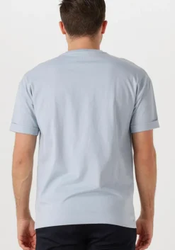 lichtblauwe drykorn t-shirt thilo 520198