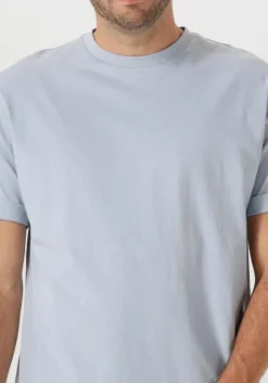 lichtblauwe drykorn t-shirt thilo 520198