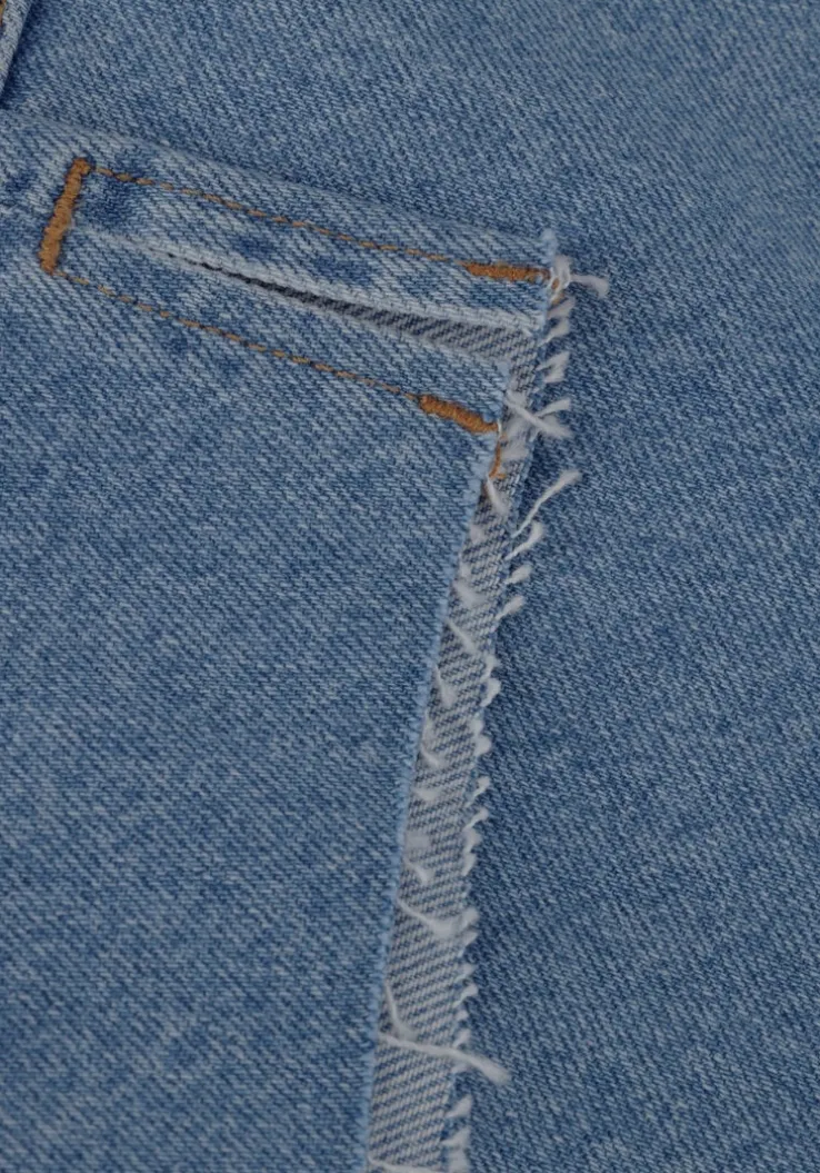 lichtblauwe envii shorts enbiloba shorts 6863