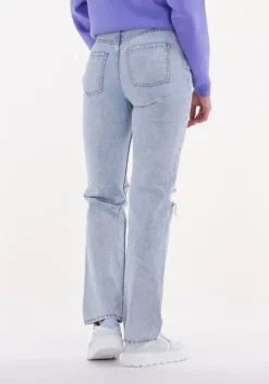 lichtblauwe envii straight leg jeans enbree straight jeans 6863